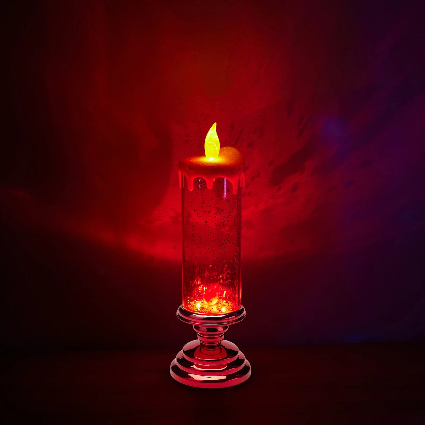 Christmas LED Candle Light Flameless Desktop Lamp Decor Gift for Festival Celebration Party