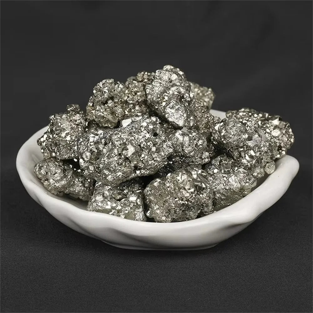 High-quality Pyrite Raw Tumbled Natural Tumbled Stones Crystals Healing Collection Enthusiasts Gifts Gemstones
