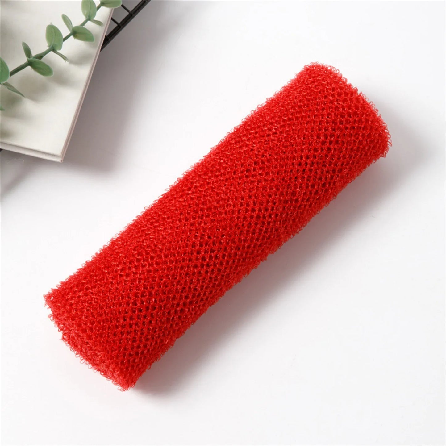 1PC African Net Bath Sponge Washcloth Reusable Long Bath Ball Net Sponge Exfoliating Net Skin Care Bathroom Accessories