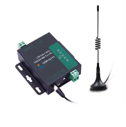 Serial Port RS232 RS485 To GSM 4G LTE CAT1 Converter Model Support MQTT HTTP G771-E