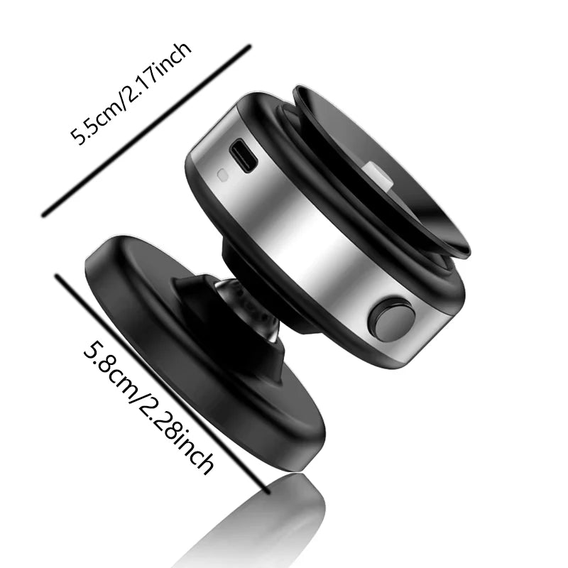 Double Sided Suction Cup Magnetic Phone Holder Lazy Multi-functional Foldable Storage Holder Vacuum Suction Phone Holder