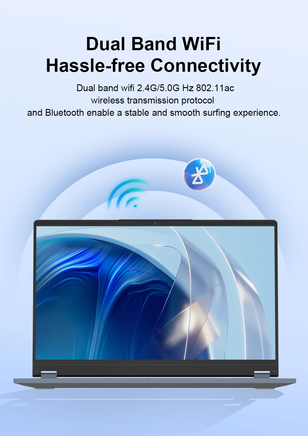 Ninkear YBOOK15 2 in 1 Laptop 360° flip 15.6' FHD IPS Touch Screen Tablet AMD Ryzen™ 3 3200U 16G DDR4+512GB SSD Windows 11 Pro