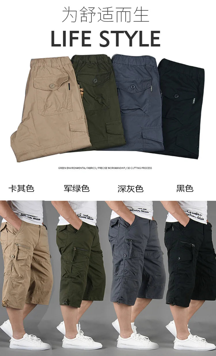 Cargo Shorts Men Camouflage Summer Hot Sale Cotton Casual Men Short Pants Men Clothing Comfortable Camo Men Cargo Shorts