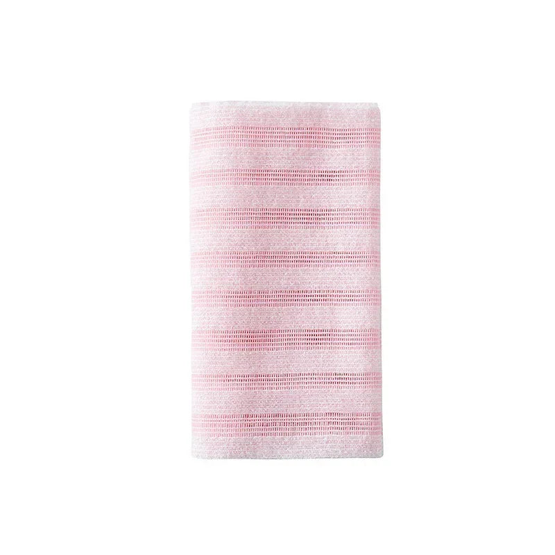 Exfoliating Scrub Shower Towels Double Effect Nylon Bath Towel Japanese Rubbing Washcloth for Back Body Bathroom Accessories