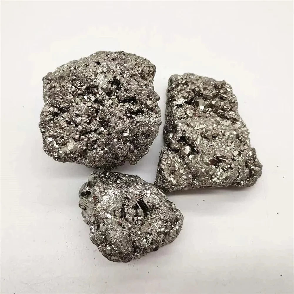High-quality Pyrite Raw Tumbled Natural Tumbled Stones Crystals Healing Collection Enthusiasts Gifts Gemstones