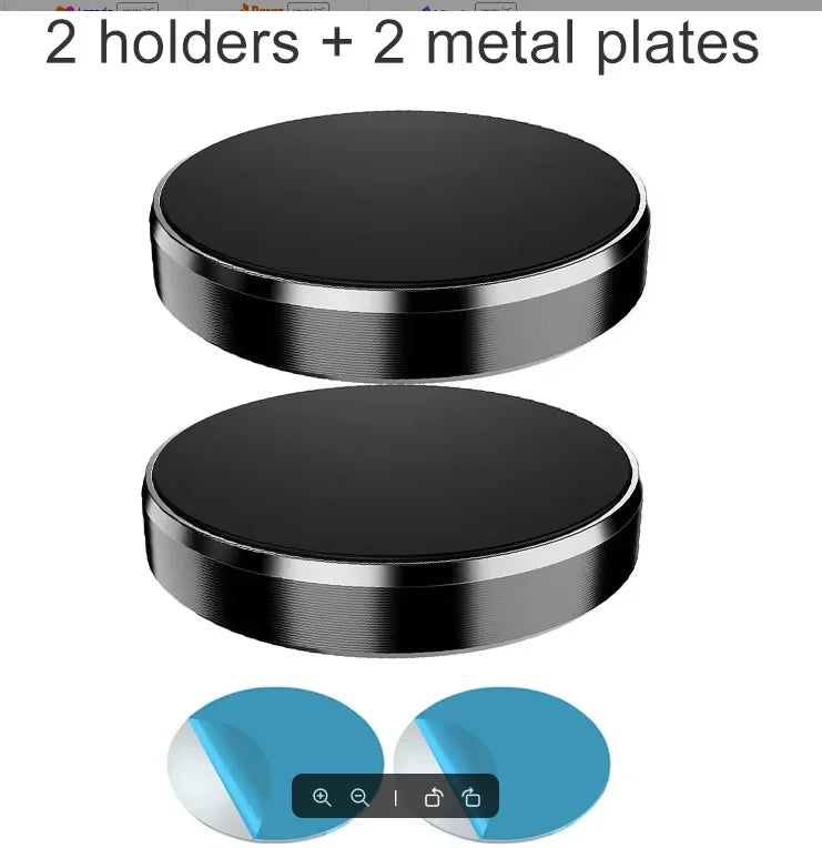 Magnetic Phone Car Holder Stand Universal Magnetic Mount Bracket Stick on Car Dashboard Wall for iPhone Samsung Xiaomi Huawei