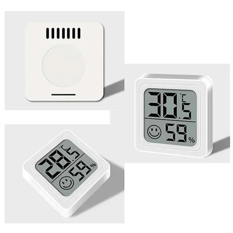 Digital thermometer Indoor Mini Temperature and Humidity Meter Bedroom Meter Portable Electronic Display Humidity and Tempera