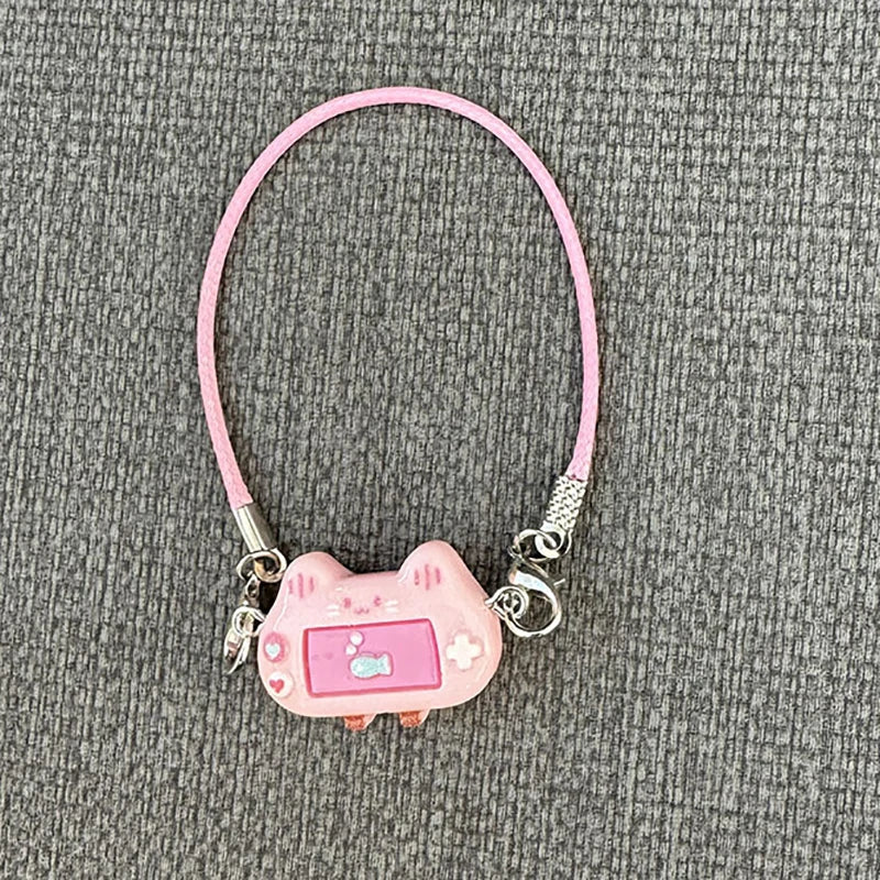 Creative Mini Simulation Games Console Pendant Cartoon Dress Up Toy Dollhouse Decoration Accessories For Doll Neck Ornament