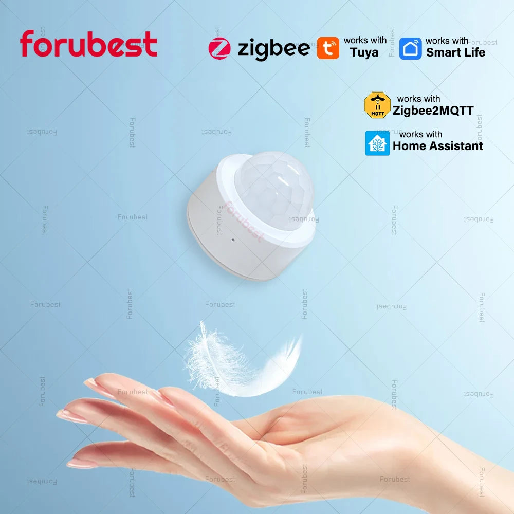 Zigbee PIR Motion Sensor Smart Human Body Infrared Detector Home Security Burglar Alarm Sensors For Tuya Smart Life Zigbee2mqtt
