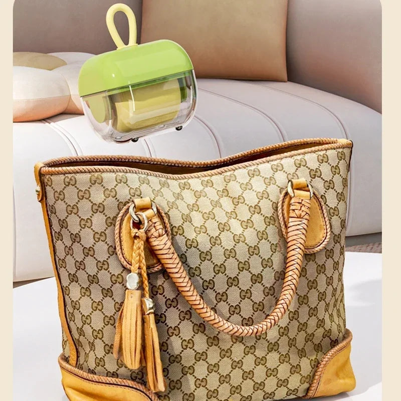 Clothes Hair Sticky Roller Pet Hair Removal Dust Removal Portable Cleaning Hair Roller Washable Travel Clothing Lint Remover