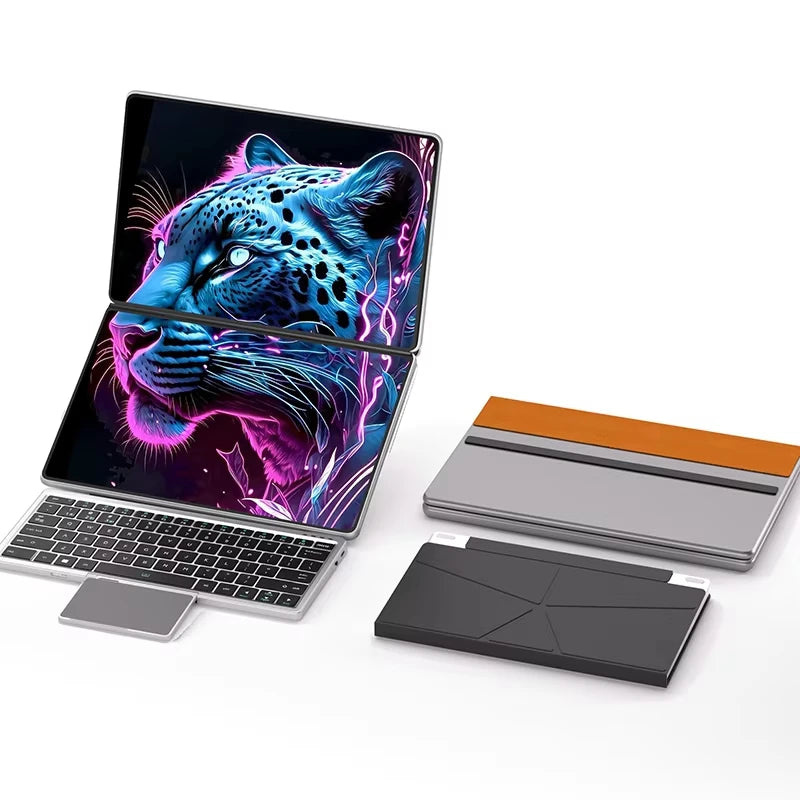 GLF-S2 Dual Screen Laptop 10.9+10.95 Inch Windows 11 Touchscreen Notebook Intel i3 1215U N100 WIFI 6 Laptop Tablet Computer