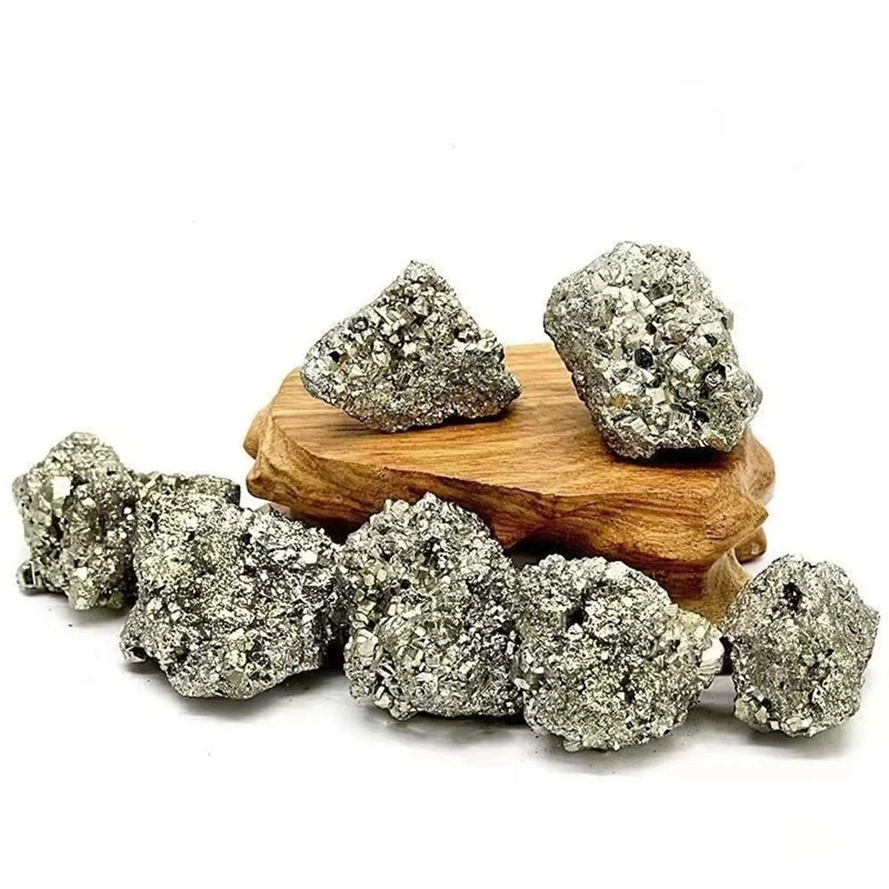 High-quality Pyrite Raw Tumbled Natural Tumbled Stones Crystals Healing Collection Enthusiasts Gifts Gemstones