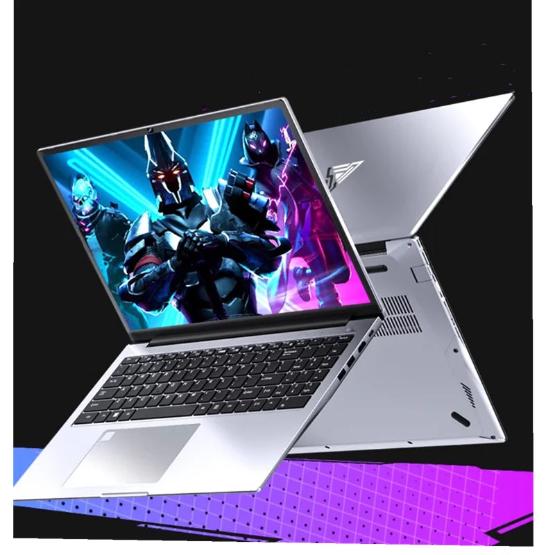 Windows 10 Laptop PC 15.6 INCH 12GB RAM DDR3L 128GB ROM Intel Celeron N5095 Keyboard Single Camera 1920*1080 IPS Screen WIFI