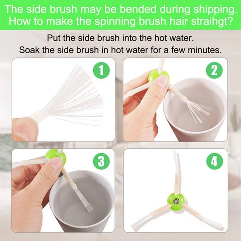 For iRobot Roomba i7 i7 i6 i8 i3 Plus E5 E7 E&I Series Hepa Filter Side Brush Main Brush Vacuum Cleaner Replacement Accessories