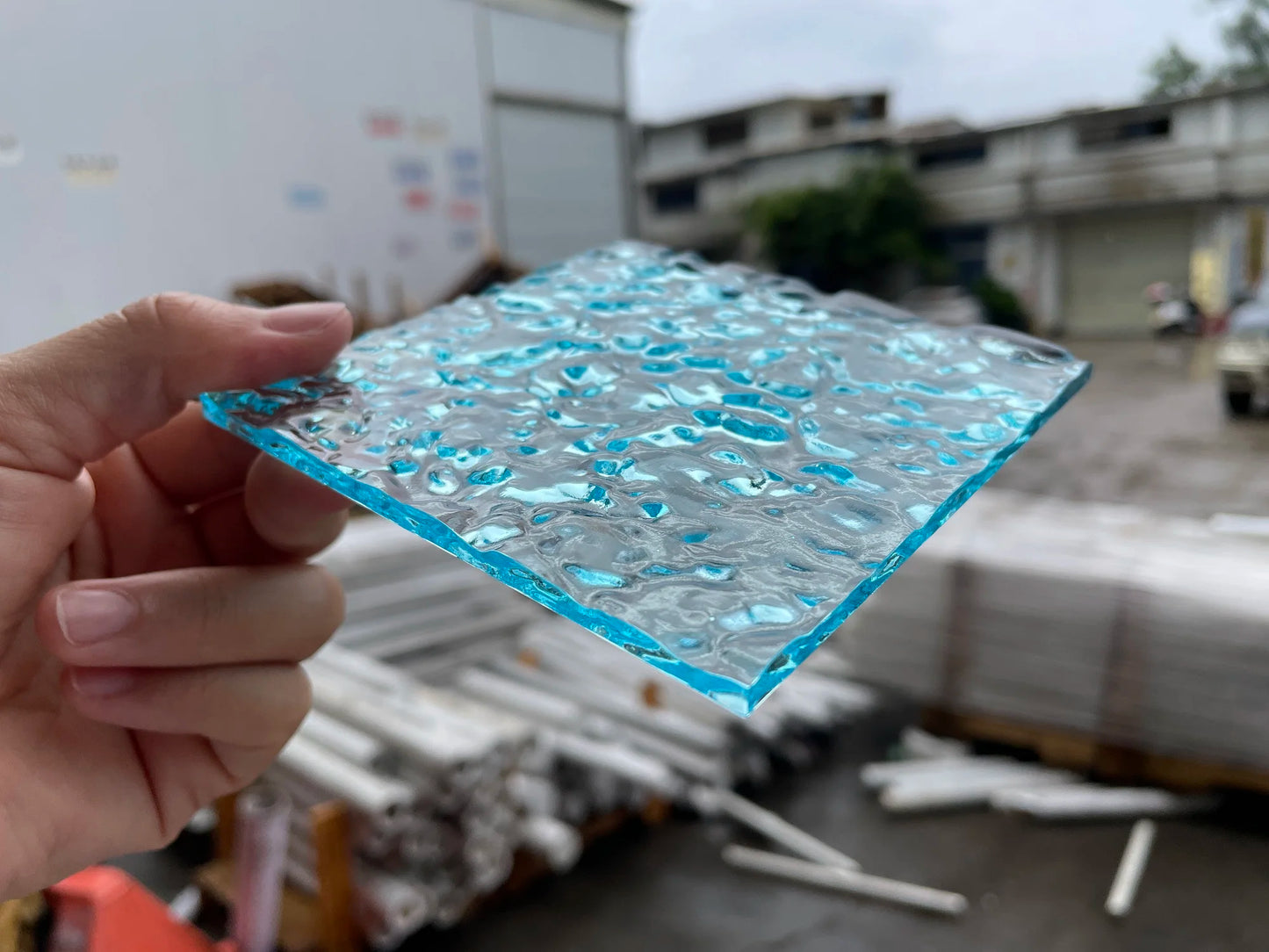 5MM PMMA Acrylic Board ClearTransparent Wave Ripple Surface Sheet Plexiglass For Painting/Jewel Display/Advertising/DIY Projects