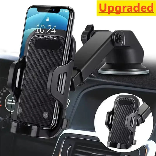 2025 NEW Universal Sucker Car Phone Holder 360° Windshield Car Dashboard Mobile Cell Support Bracket for Smartphones