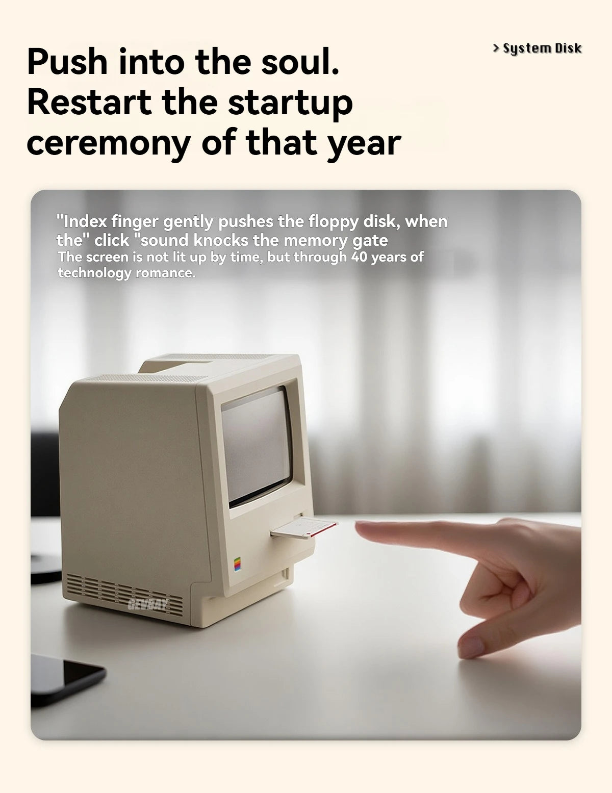 Retro Clock Creativity Alarm Clock Student Specific Wake Up Artifact Nostalgic Desktop Male Electronic Maclock