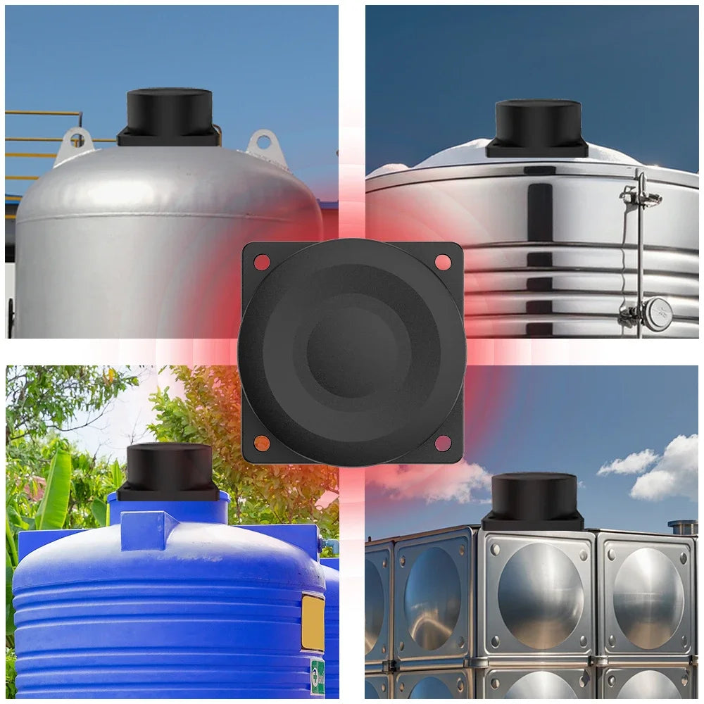 Tuya Smart WiFi Liquid Level Monitor Ultrasonic Water Level Detection High Accuracy WiFi Remote Liquid Level Gauge