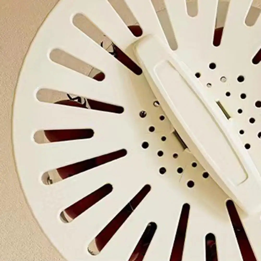 Food Grade Double-Layer Draining Bowl, Fruit Strainer, Colander Bowl with Lid Handle, Bpa Free for Efficient