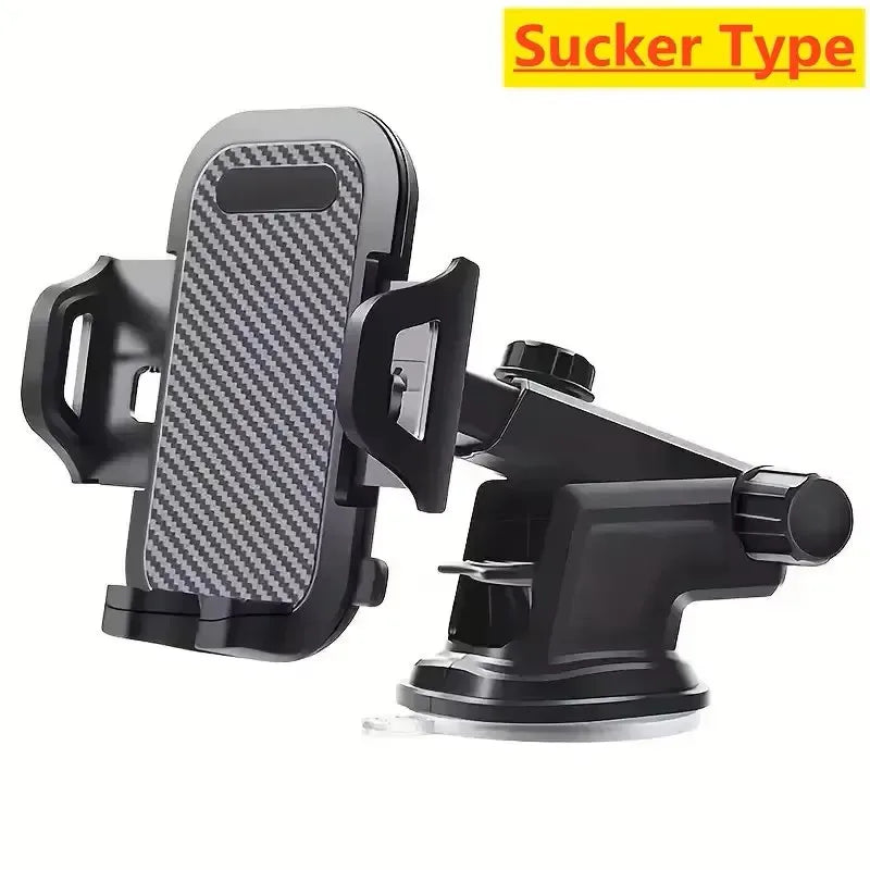 2025 NEW Universal Sucker Car Phone Holder 360° Windshield Car Dashboard Mobile Cell Support Bracket for Smartphones