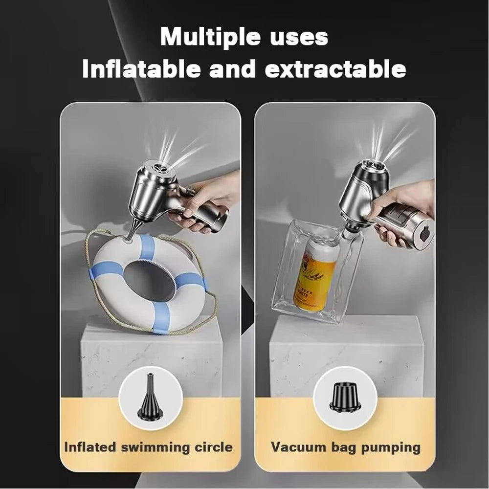 Car Vacuum Cleaner 95000PA High Power 3in1 Handheld Vacuum Cleaner Portable Cordless Vacuum Cleaner for Car Office Home Cleaning