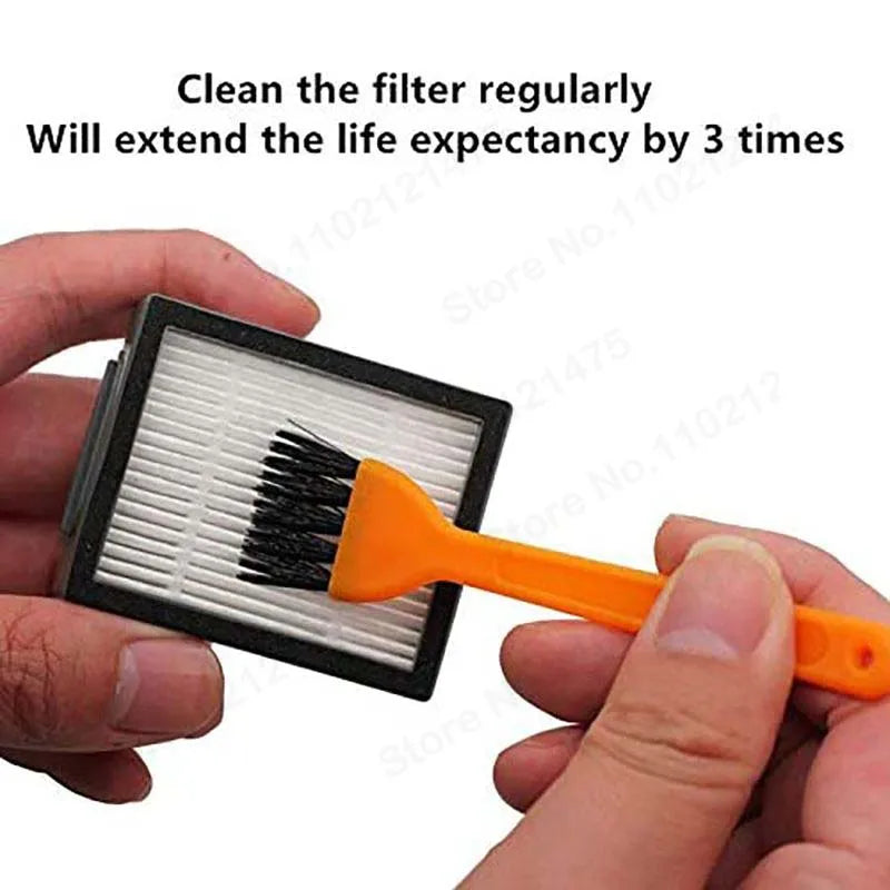For iRobot Roomba i7 E5 E6 I Series Robot Vacuum Cleaner Replacement Spare Parts Hepa Filter Side Brush Brush Roll Accessories