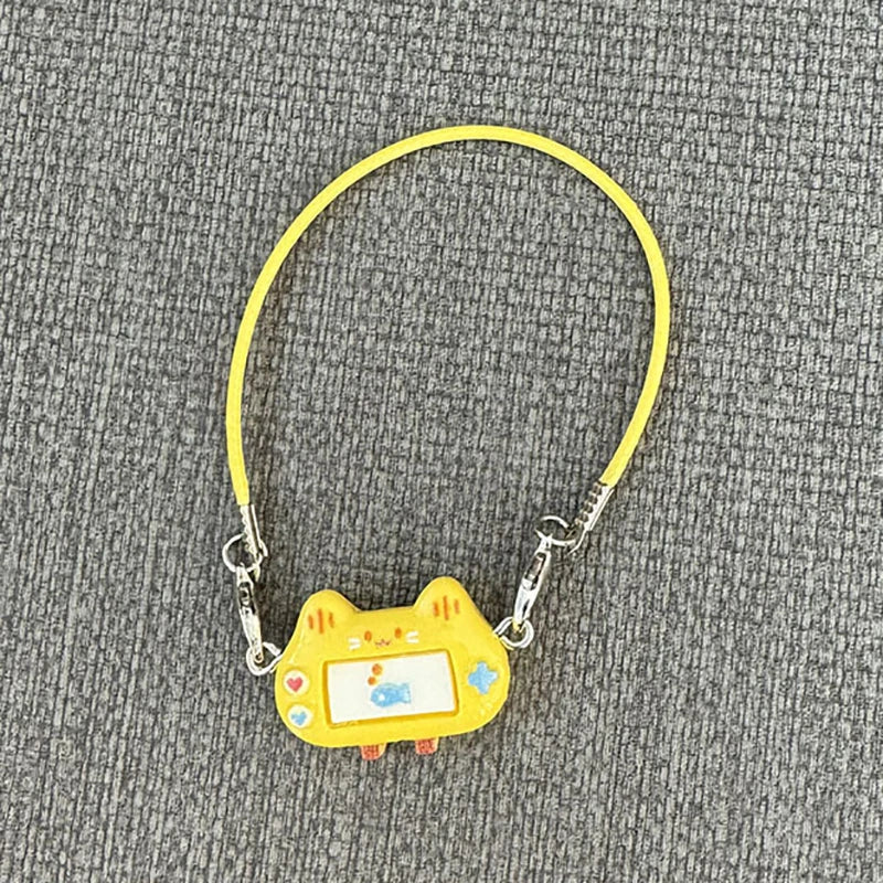 Creative Mini Simulation Games Console Pendant Cartoon Dress Up Toy Dollhouse Decoration Accessories For Doll Neck Ornament