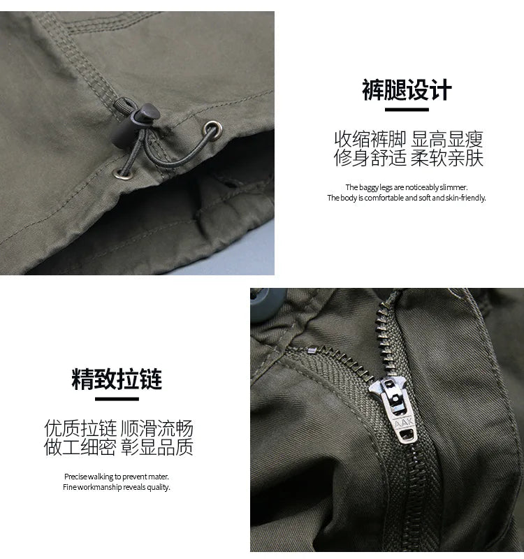 Cargo Shorts Men Camouflage Summer Hot Sale Cotton Casual Men Short Pants Men Clothing Comfortable Camo Men Cargo Shorts