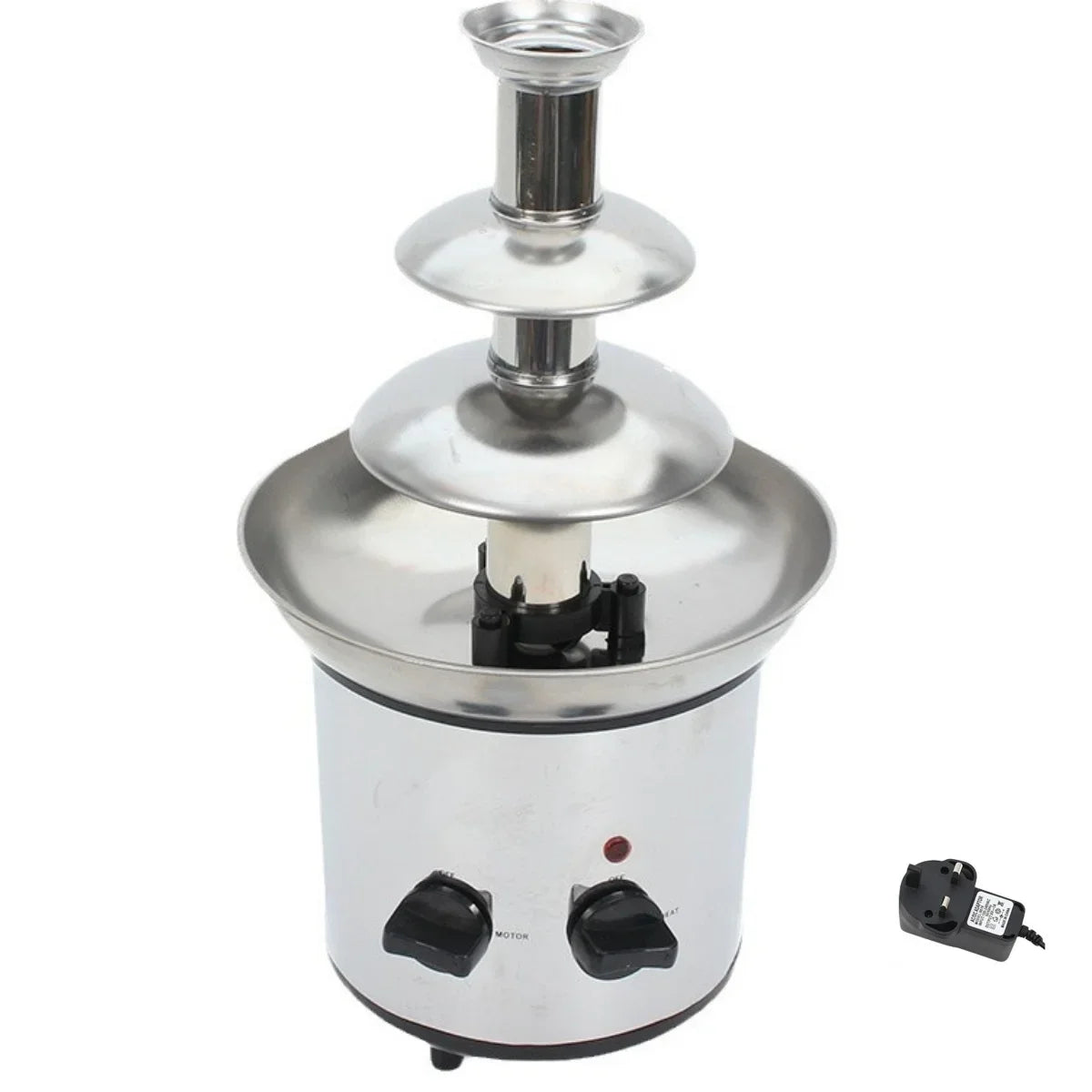 Chocolate Machine 1PC Three Layer Stainless Steel Chocolate Fountain Chocolate Fountain Home Party Buffet DIY