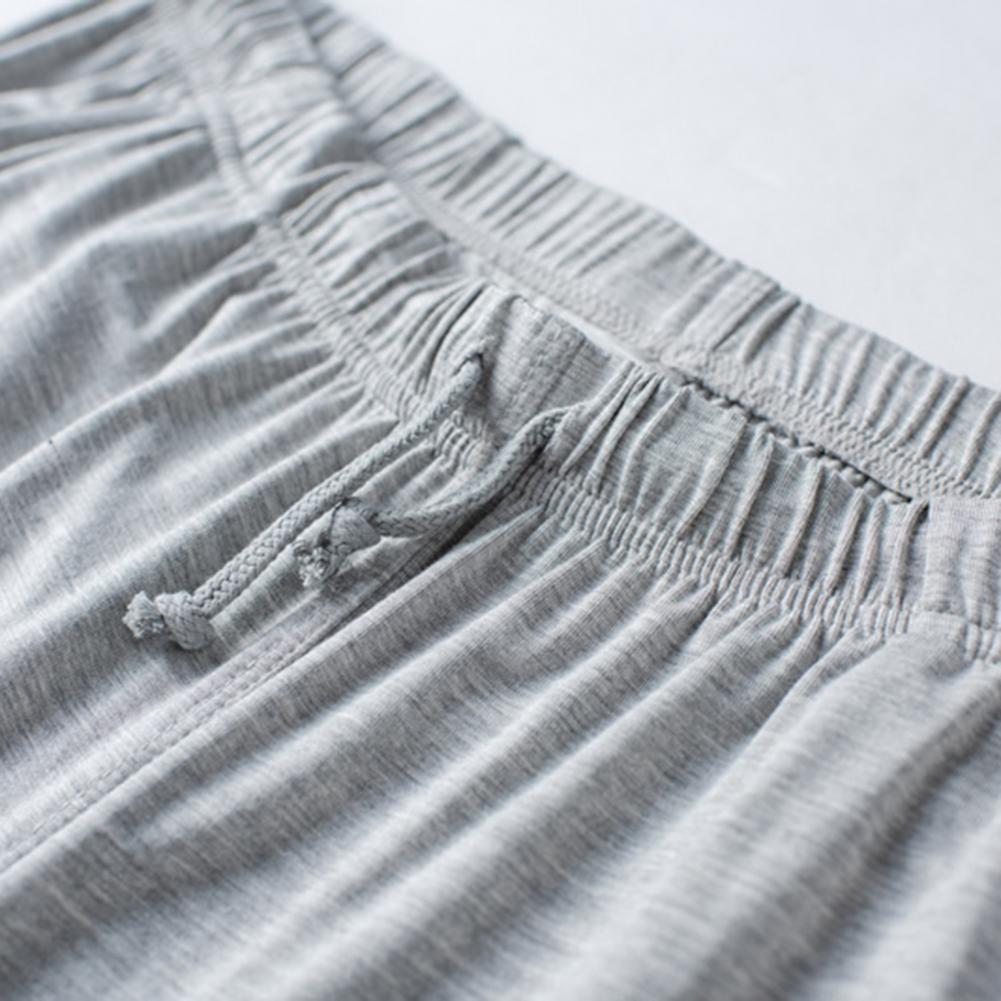 Men Silky Shorts Modal Summer Men Pajama Shorts Stay Cool Comfortable Men Shorts All-match Drawstring Shorts Men Accessories