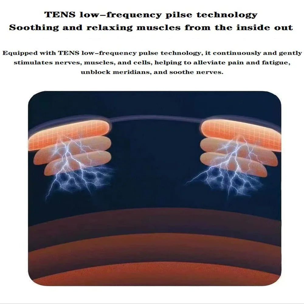 New Cervical Massage Device Mini Massager Micro Current Neck Portable Shoulder Massager to Relieve Fatigue