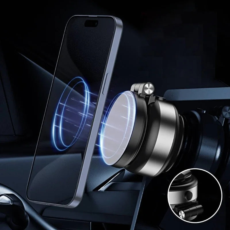 Car Mount Bracket Rack with Electric Vacuum Grip Nonslip Adjustable Dashboard Stand for 4.7" Phone Navigation Travel Use