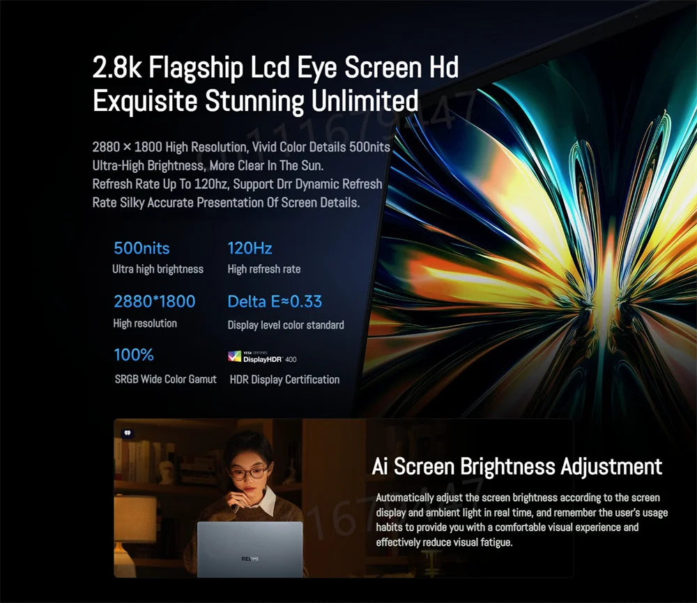 Xiaomi Laptop REDMI Book Pro 14 2025 Laptop Ultra5-225H/Ultra7-255H/16GB/32GB/1TB/2.8K/120Hz