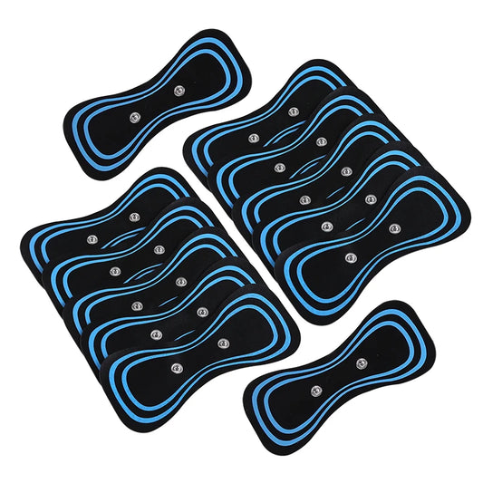 Tens Massager Electrode Pads For EMS Neck Massager Gel Patch Accessories Trainer Exerciser Replacement Muscle Stimulator Sticker