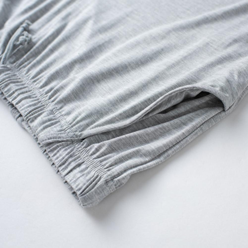 Men Silky Shorts Modal Summer Men Pajama Shorts Stay Cool Comfortable Men Shorts All-match Drawstring Shorts Men Accessories