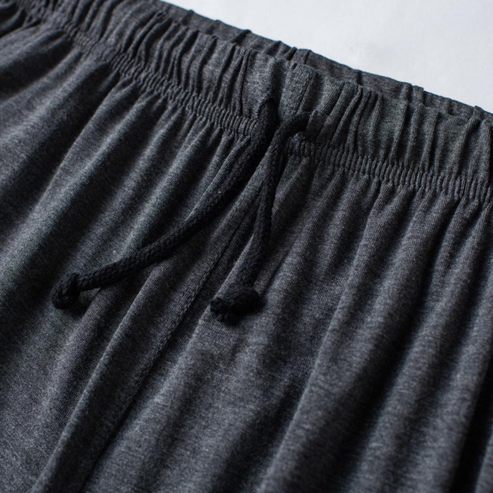 Men Silky Shorts Modal Summer Men Pajama Shorts Stay Cool Comfortable Men Shorts All-match Drawstring Shorts Men Accessories