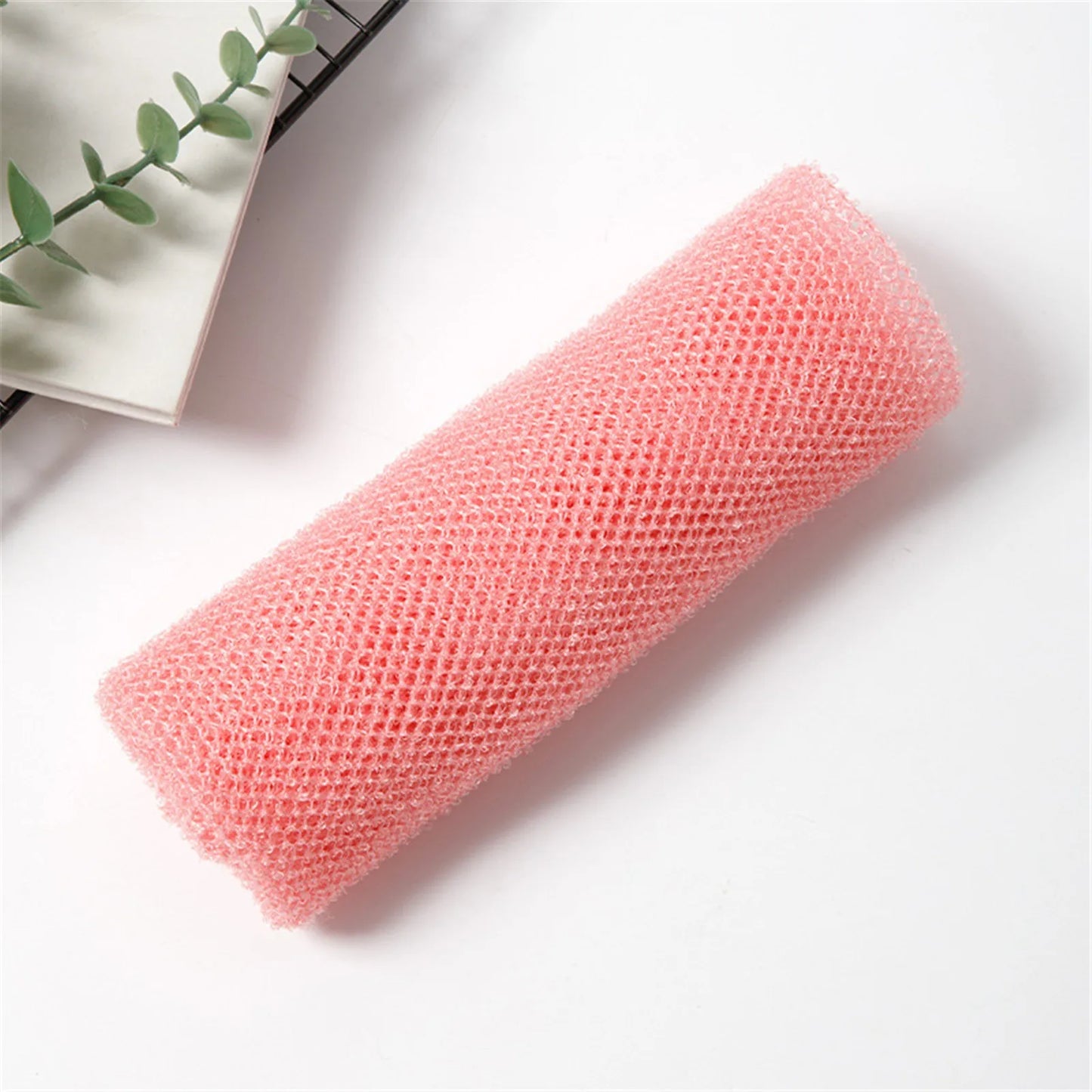 1PC African Net Bath Sponge Washcloth Reusable Long Bath Ball Net Sponge Exfoliating Net Skin Care Bathroom Accessories