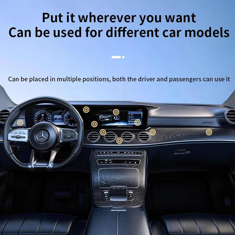 Double Sided Suction Cup Magnetic Phone Holder Lazy Multi-functional Foldable Storage Holder Vacuum Suction Phone Holder