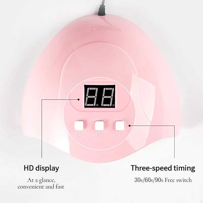 LINMANDA Manicure UV LED Lamp Kit Set with UV Lamp and 20000RPM  Nail Drill Machine for Remove Dead Skin Manicure Tools Set