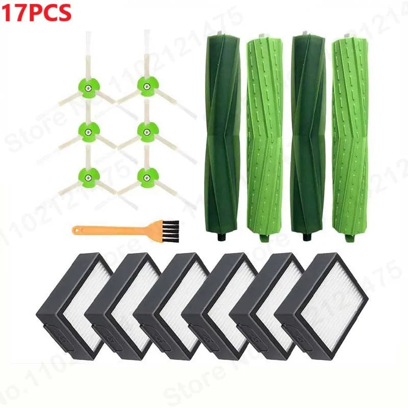 For iRobot Roomba i7 E5 E6 I Series Robot Vacuum Cleaner Replacement Spare Parts Hepa Filter Side Brush Brush Roll Accessories