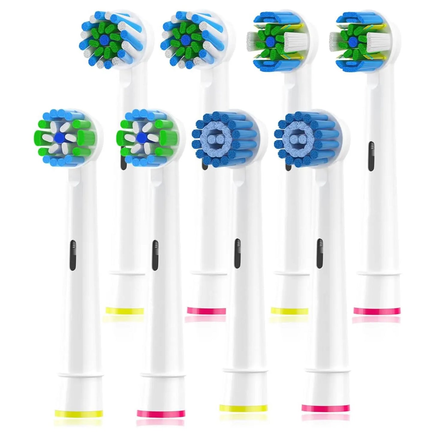 8pcs Toothbrush Head Compatible with Oral B Electric Toothbrush, Replacement Toothbrush Heads Fit for Oral b Vitality Pro
