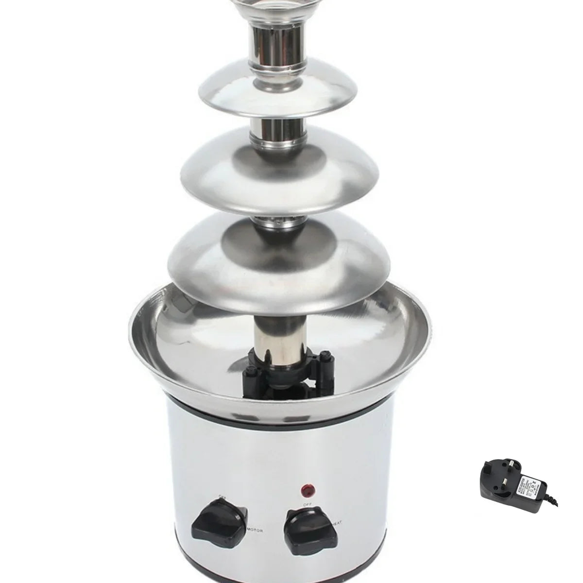 Chocolate Machine 1PC Three Layer Stainless Steel Chocolate Fountain Chocolate Fountain Home Party Buffet DIY