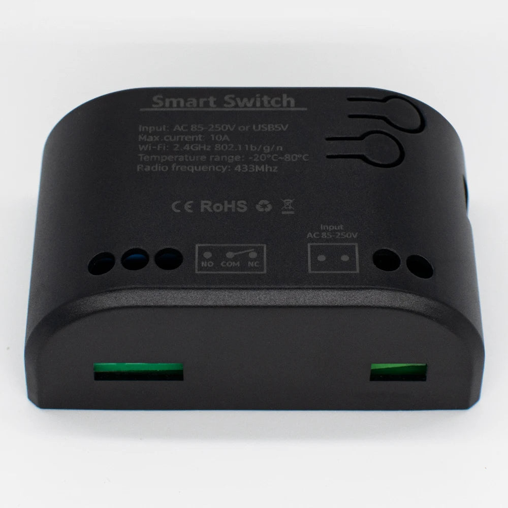 Smart Temperature Switch Tuya WiFi Smart Life Control 1 Gang 85-250V Monitoring Thermostat Passive Dry Contact Relay Match Alexa