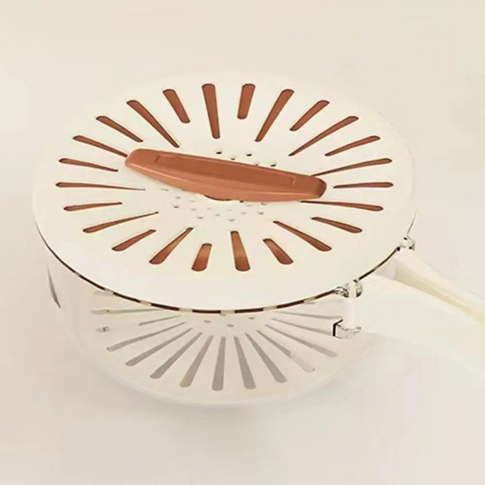 Food Grade Double-Layer Draining Bowl, Fruit Strainer, Colander Bowl with Lid Handle, Bpa Free for Efficient