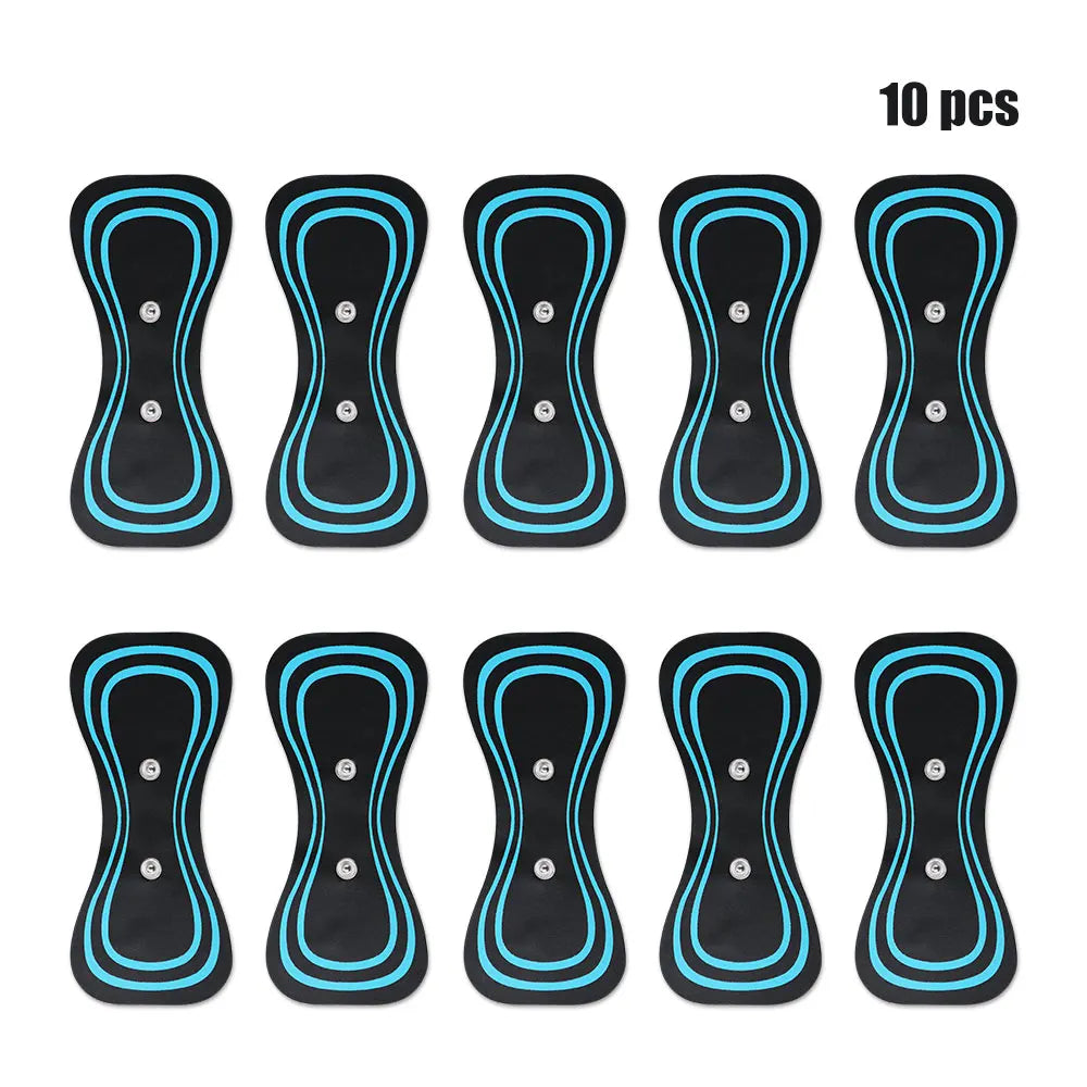 5/10pcs Cervical Massage Pad for Mini Neck Cervical Massage Stimulator Self Adhesive Cervical Massage Patch for Neck massager