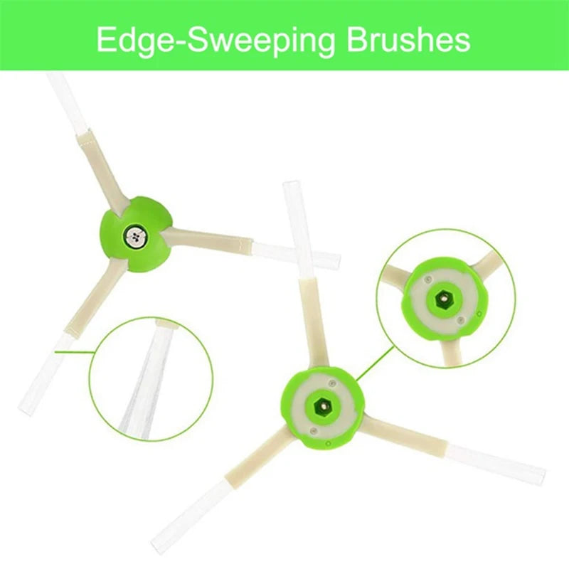 For iRobot Roomba i7 i7 i6 i8 i3 Plus E5 E7 E&I Series Hepa Filter Side Brush Main Brush Vacuum Cleaner Replacement Accessories