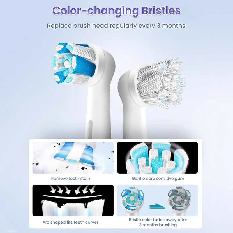 Oral B IO Series Brush Heads 1-9PCS Gentle Care Ultimate Clean Radiant White for Oral B Electric Toothbrushes IO5 IO7 IO8 IO9