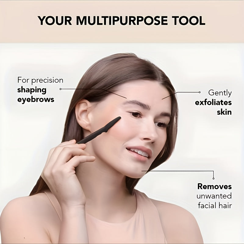 Set of 3 to 24 Eyebrow Razors And Facial Hair Trimmers, Grooming Kit for Both Men And Women to Remove Facial Hair.