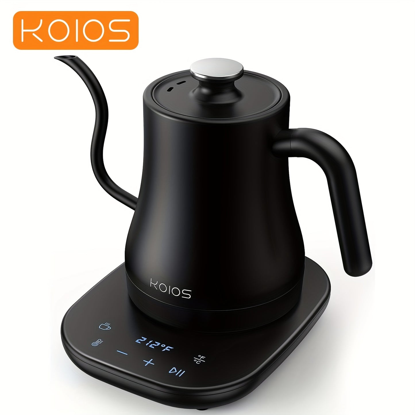 [27oz Rapid Heating Electric Kettle] Gooseneck Electric Kettle With Temperature Control, 27oz Rapid Heating Electric Kettle For Pour Over Coffee/Tea, Auto Shut Off & Boil-Dry Protection, 4H Keep Warm, Stainless Steel Inner, M