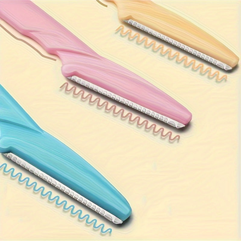 Set of 3 to 24 Eyebrow Razors And Facial Hair Trimmers, Grooming Kit for Both Men And Women to Remove Facial Hair.